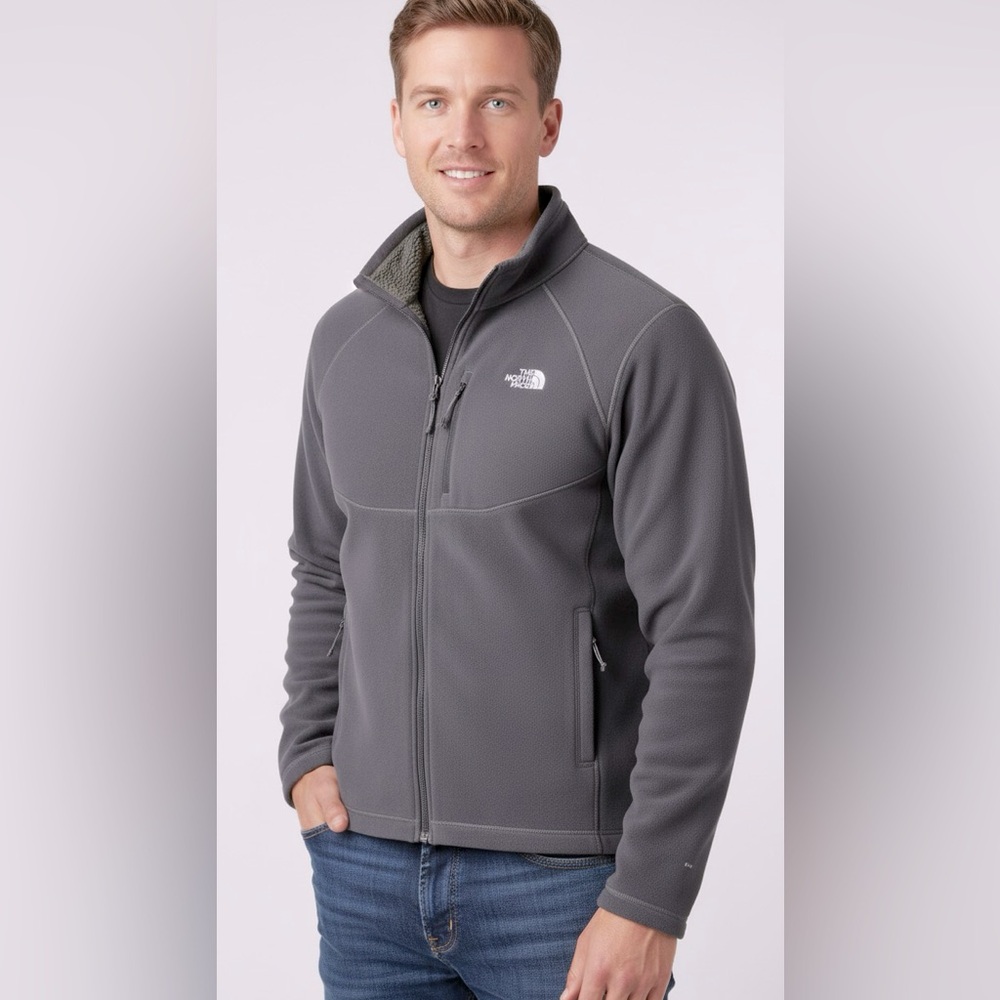 The North Face Men’s Fleece Zip up jacket size 2xl